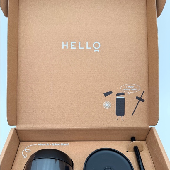 Fellow 16 oz Carter Bundle (3 in 1) Travel Mug - Mate Black - Picture 9 of 10